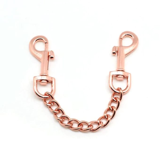 Liebe Seele - Quick Release Clips Met Ketting - Rosé Goud