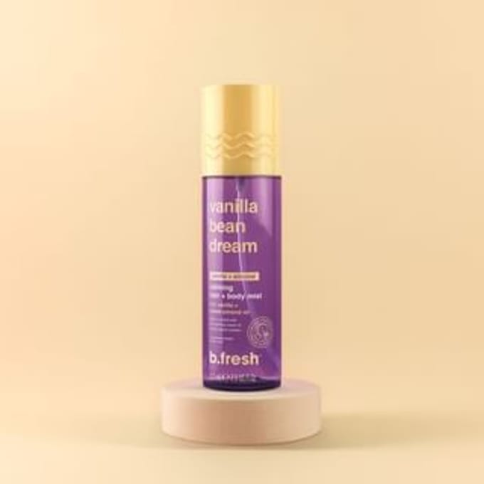 b.fresh - vanilla bean dream - hair + body mist 221ml