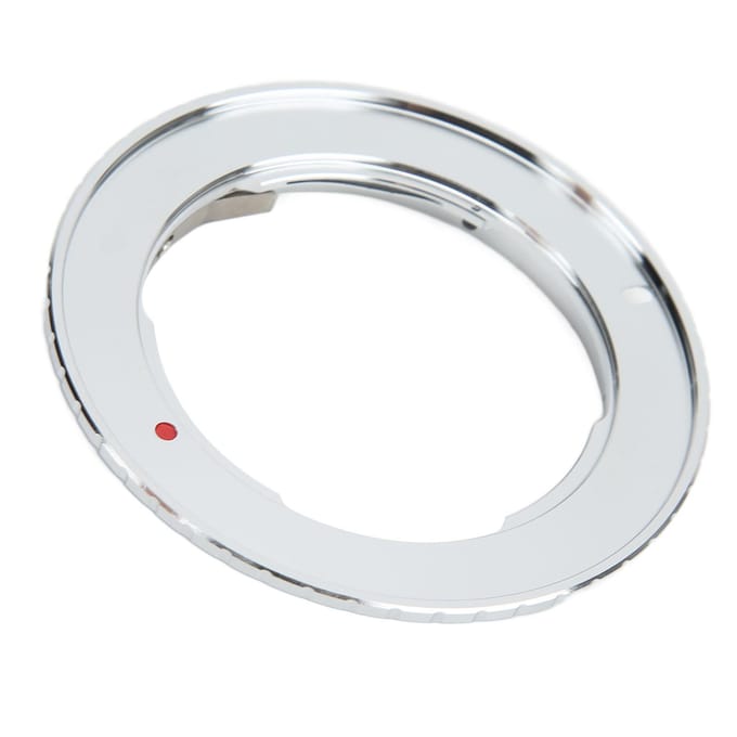 Handmatige scherpstelring, koperen lensadapter, camera-accessoire voor EF-vatting camera's 500D 600D white