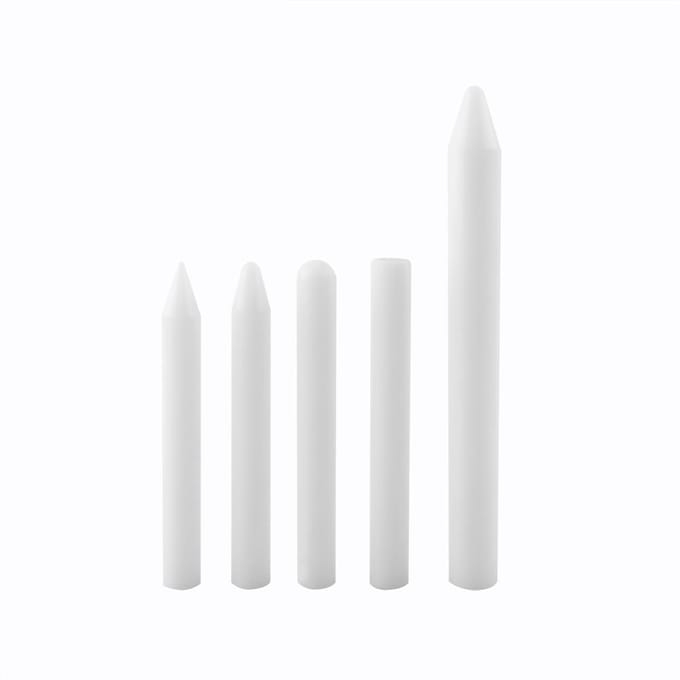 5 stuks Professionele Nylon Tap Down Pen Lakloos Hagelschade Verwijdering Deuk Reparatie Gereedschap Wit wit