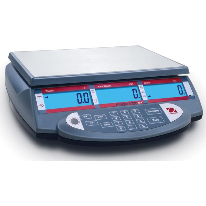 Ohaus Ranger Count 1000 - Platformweegschaal - 3Kg - 0,2g