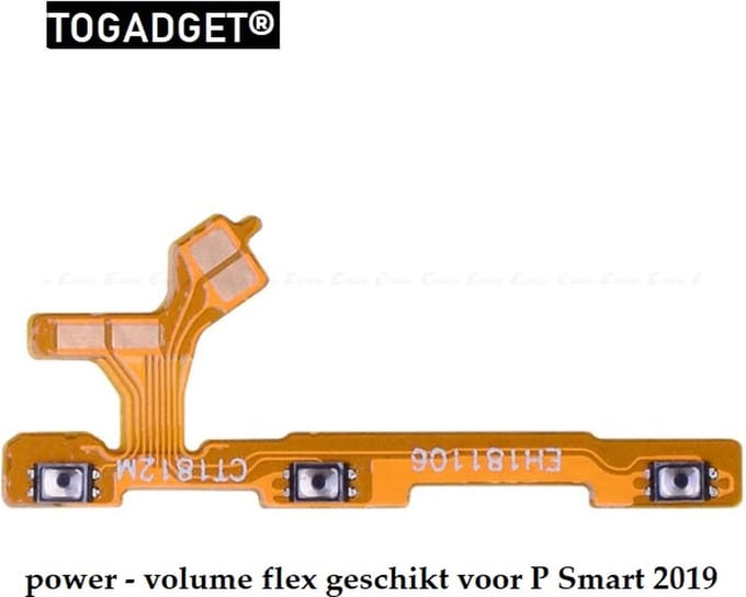 HUAWEI P smart 2019 power en volume Flex Kabel