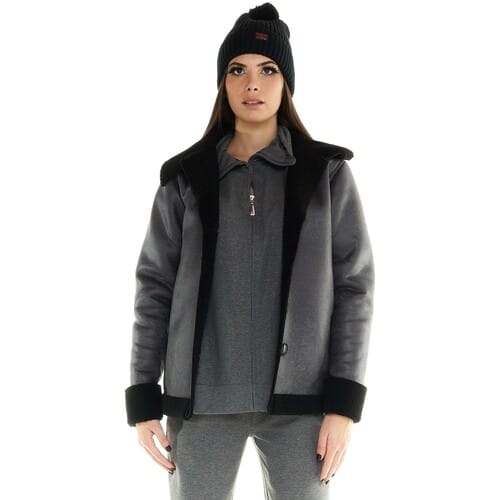 Blazer Leone 1947 Woman Jacket With Sherpa Greyss