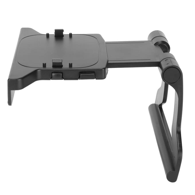 Voor Xbox 360 TV Clip Lichtgewicht Ruimtebesparende TV Montageclip Houder voor Xbox 360 Aanbevolen TV zwart