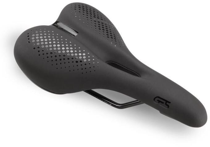 Ges Ergo Memory Foam Zadel - Zwart