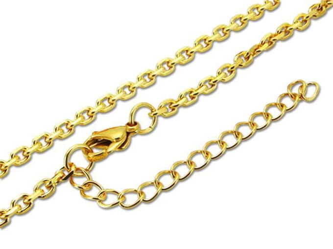 Amanto Ketting Elias G - 316L Staal - Anker - 2,7mm - 40+5cm
