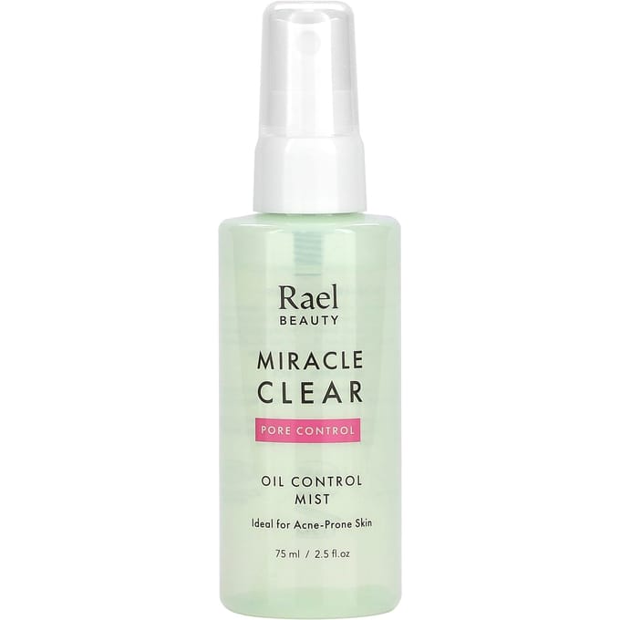 Rael, Beauty, Miracle Clear Oil Control Mist, 75 ml (2.5 fl oz) white