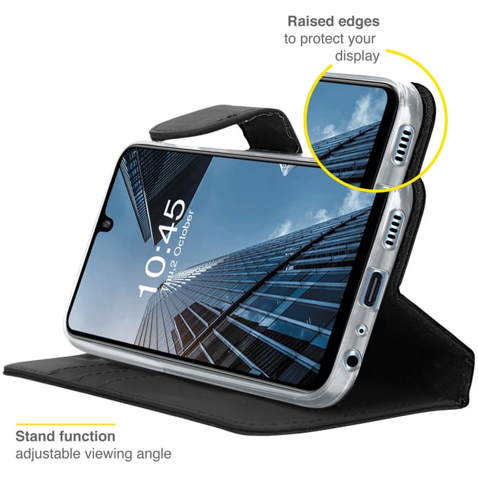Accezz Hoesje - Geschikt voor Samsung Galaxy A32 (4G) - Wallet Softcase Bookcase - Zwart