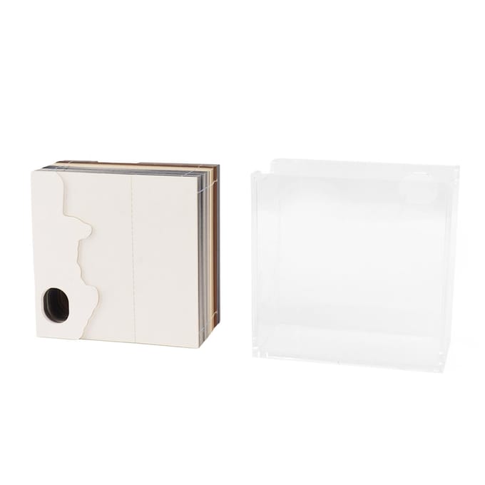 3D Memoblok Exquise Innovatief Handgemaakt Afscheurbaar 3D Kasteel Papierkunst Model 2025 Wekelijks white