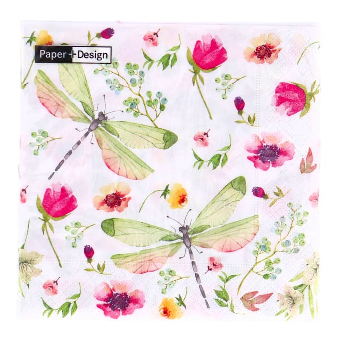 Servetten Summer Field 33x33 cm