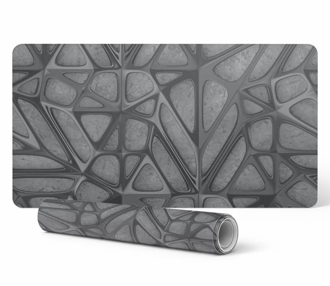 Beschermmat voor bureau, tafel, blad, organisch gaas, 100x50 cm