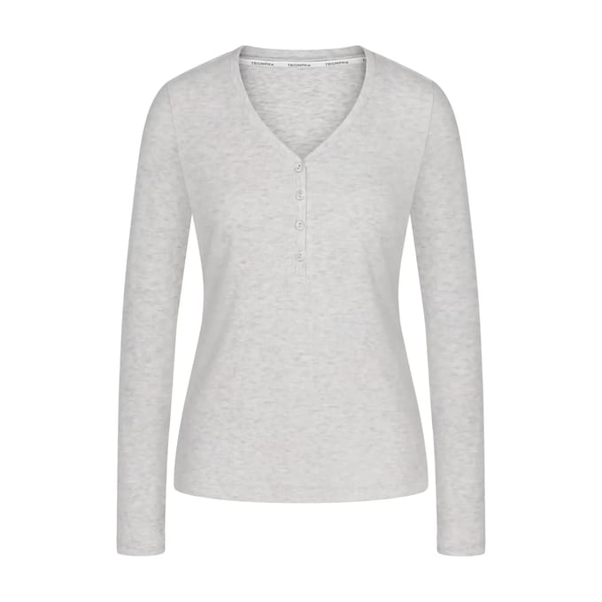 Dames-T-shirt met lange mouwen Triumph Mix & Match Soft
