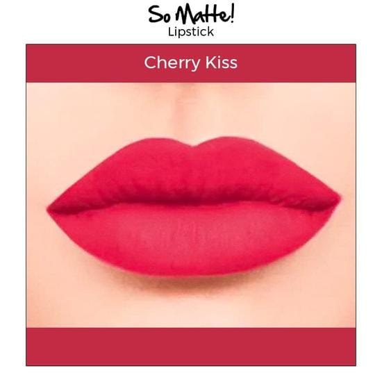 Nykaa So Matte Lippenstift - Cherry Kiss 43 M (4.2gm) red