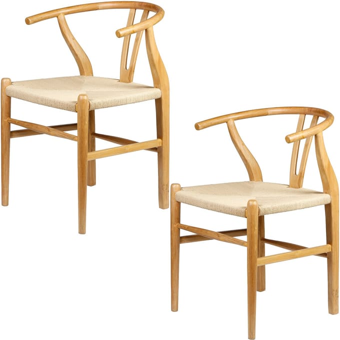 Eetkamerstoelen - stoelen met armleuning houten stoel – set voor eetkamer eettafel