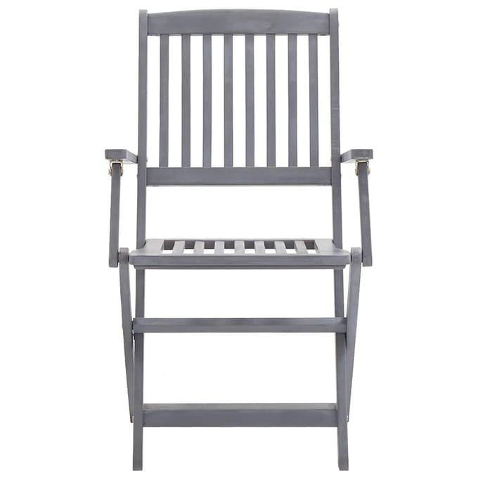 vidaXL - Klapstoelen - 4 - stuks - van - massief - acaciahout