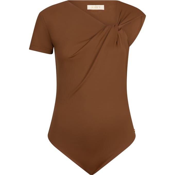 Josh V Levi T-shirts Cognac Jv-2608-1101