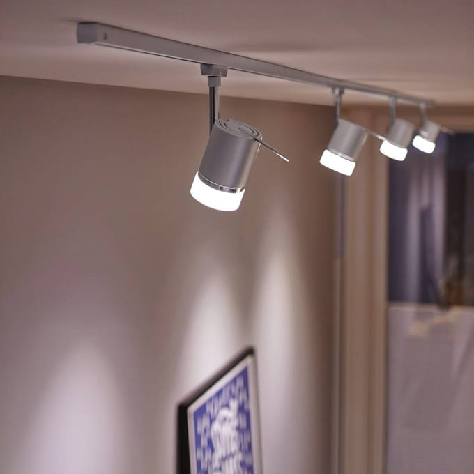 Paulmann Pipe 230V-railsysteem lamp URail GU10 10 W LED Chroom (mat), Chroom