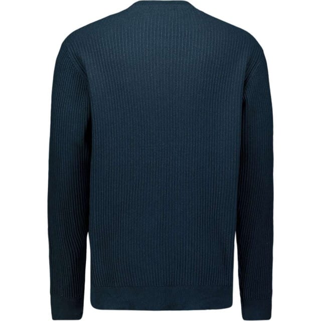 No Excess Pullover Crewneck Rib Night Maat: S | Sweaters Outlet | Heren | Blauw