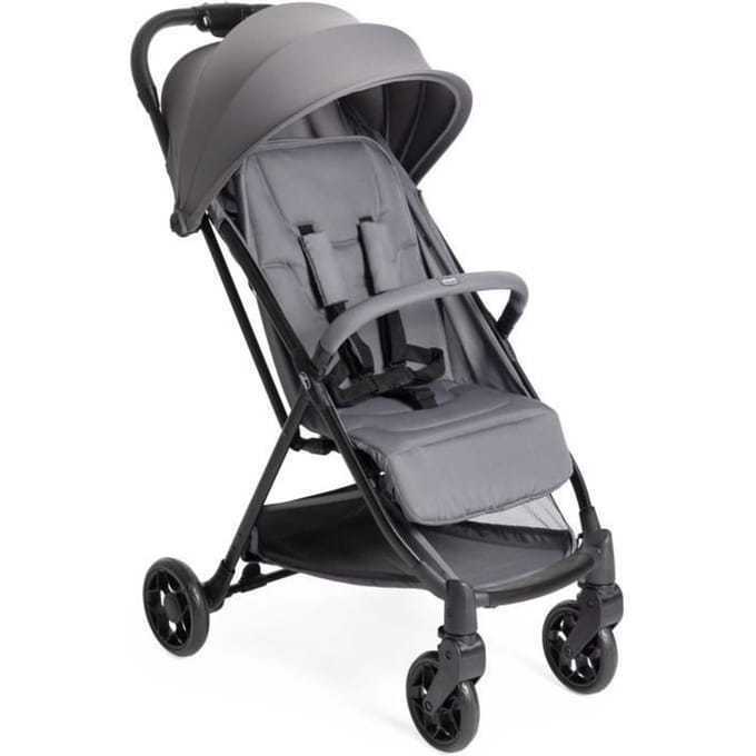 CHICCO - Poussette citadine - Urbino - 4 roues - Gris