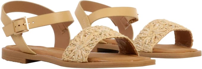 Sandalen met riem en gesp