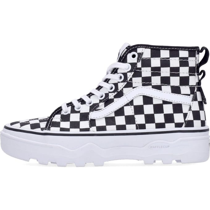 Sentry Sk8-hi Wc Checkerboard hoge damesschoen