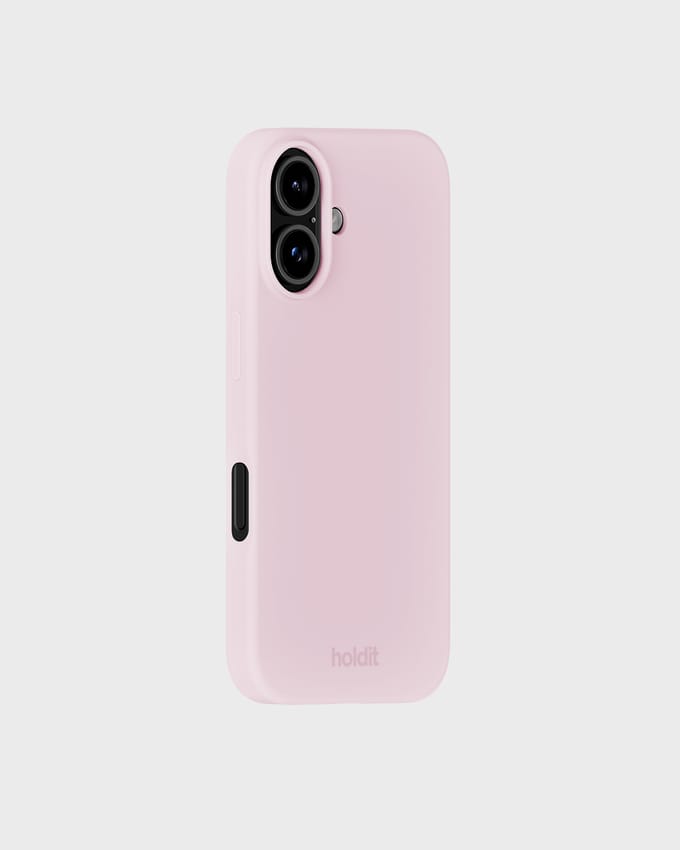 Phone Case Silicone Pale Pink iPhone 16