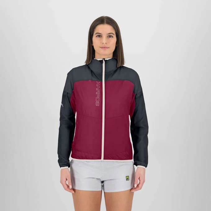 Windjack met capuchon voor dames Karpos Lavaredo