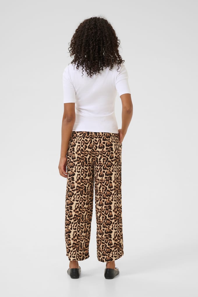 Kaffe KAdacia Amber Pants Printed Dames Broek - Maat 36