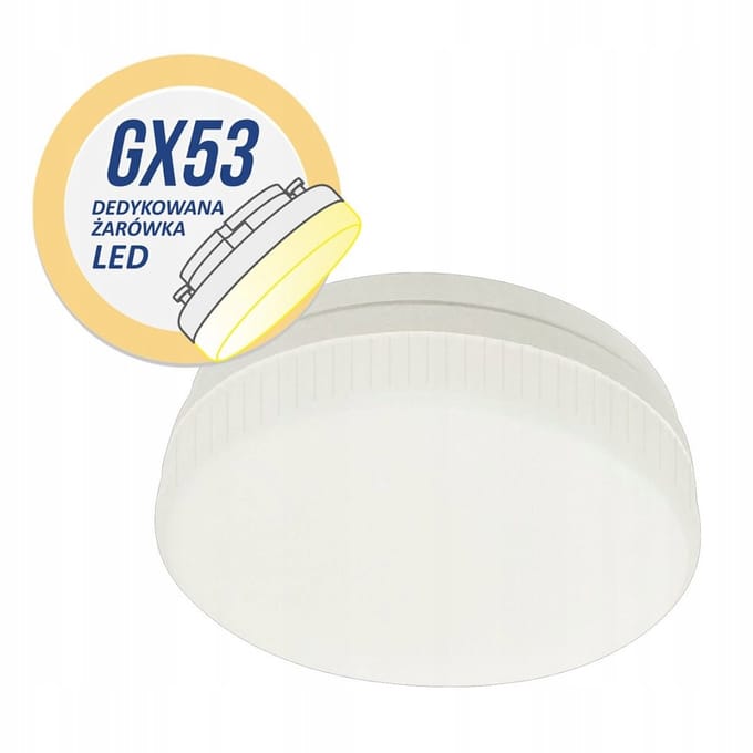 LED Lamp GX53 5W 4000K Neutraal Wit