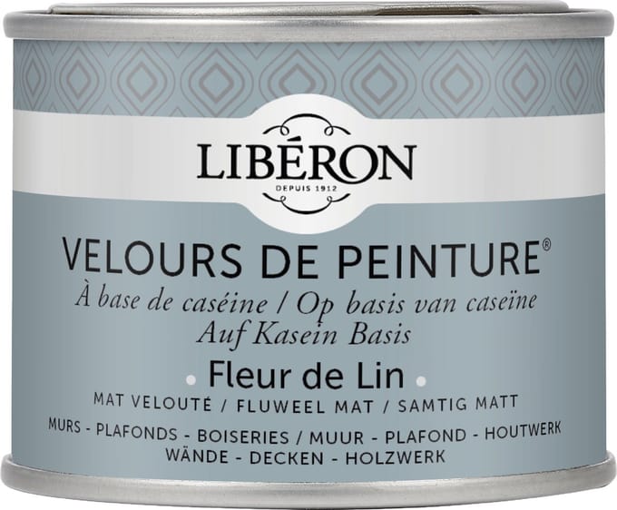 Liberon Velours De Peinture Muurverf - Mat - Fleur De Lin - 0,125l