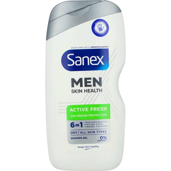 Sanex Douchegel Men Active Fresh - 400 ml