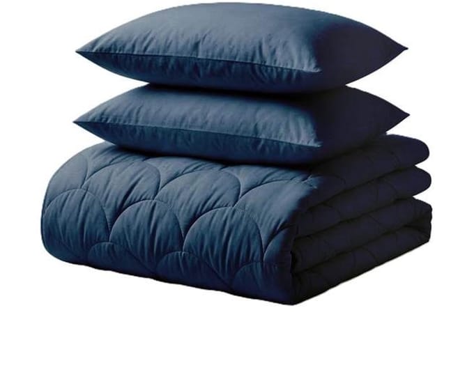 Katoen Percale Dekbed 140x200 cm + 1 Kussensloop 60x70 cm