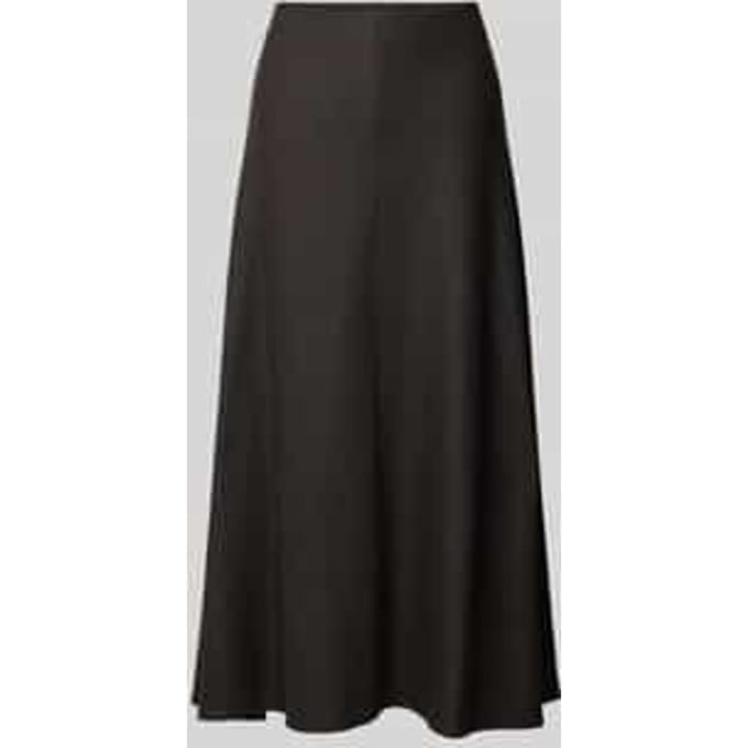 Maxirok met mix van viscose en wol