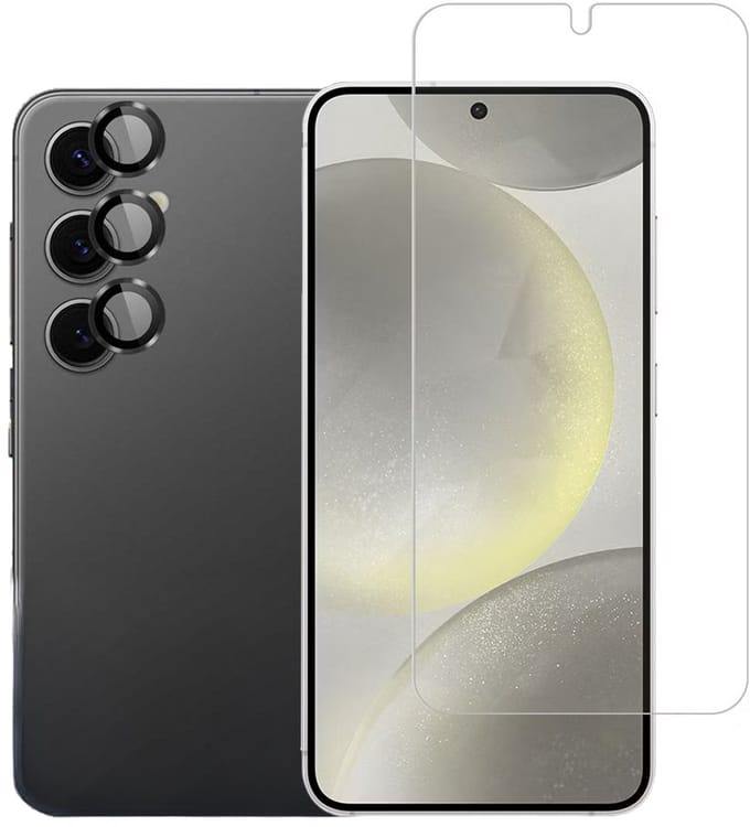 imoshion Screenprotector Gehard Glas Inclusief Camera Lens Protector - Geschikt voor Samsung Galaxy S25 Plus