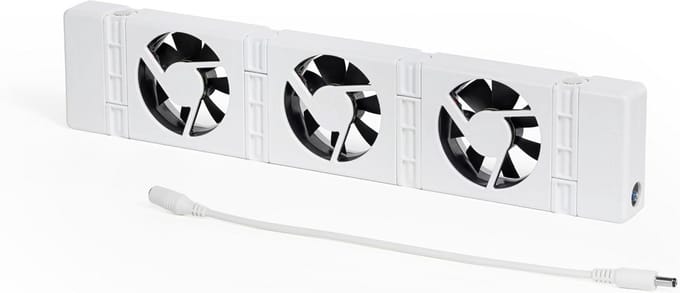 Radiator Ventilator Uitbreidingsset voor Onder Radiatoren - Energiebesparend en Geruisloos