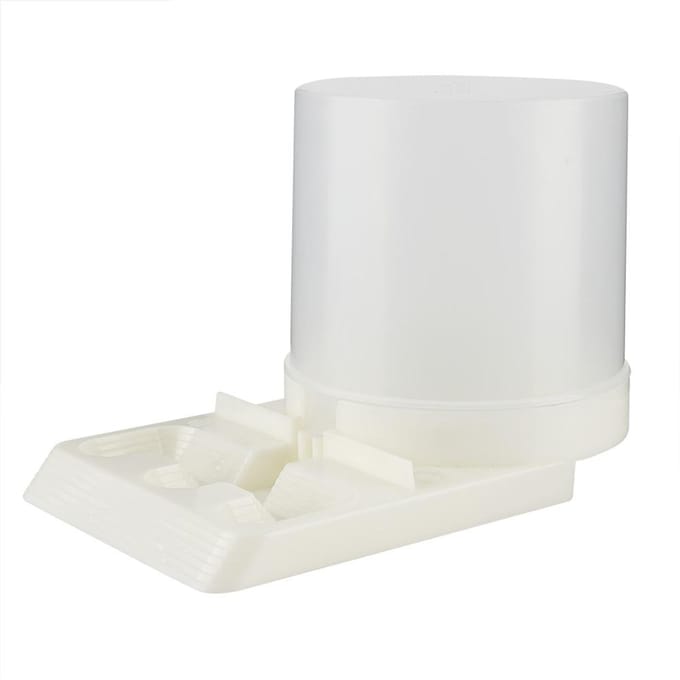 700ml Bijenkorf Bijeningang Water Voeder Imker Drinkbak Gereedschap white