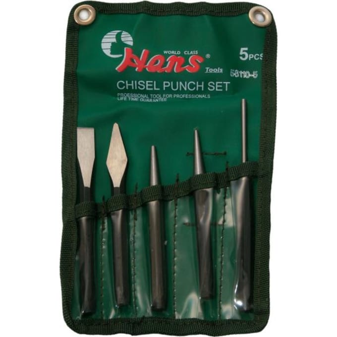 Set van drift- en snijgereedschap HANS 5 Stuk