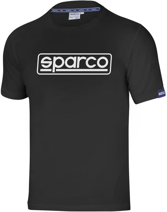 Sparco Frame T-Shirt - Wit/Zwart