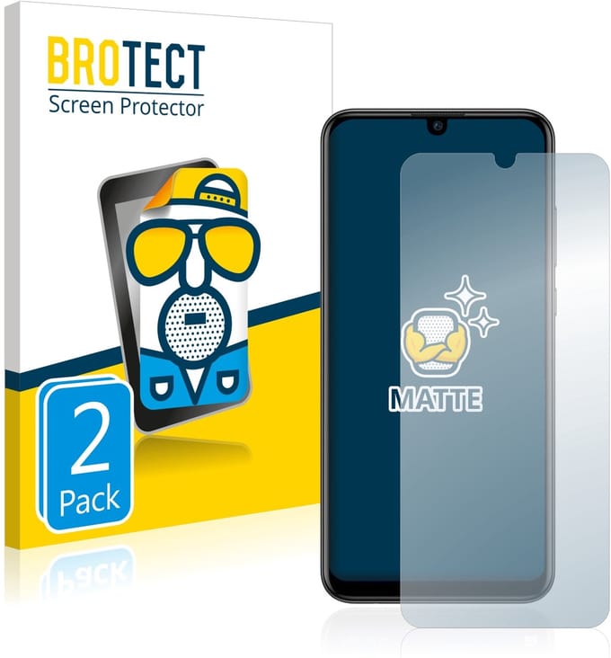 BROTECT - Screenprotector voor Huawei P smart 2019 / P smart+ 2019 - Folie Beschermfolie matte 2 Stuks