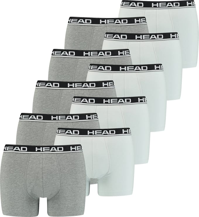 BOXERS Pack van 10 Head Heren Basic Boxer Broek Shorts Ondergoed Ondergoed Pack van 10