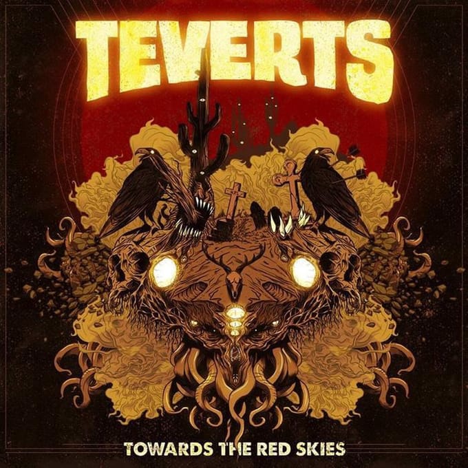 Teverts - Towards The Red Skies (CD)