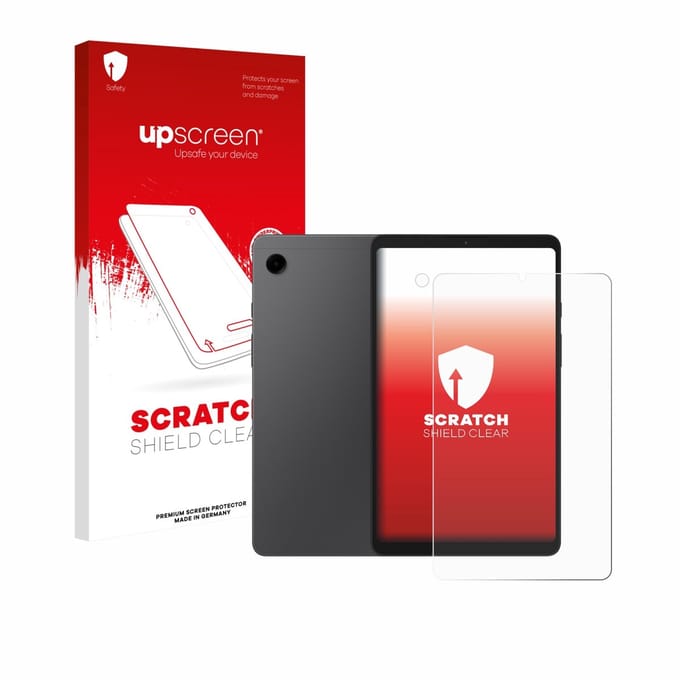 upscreen - Screenprotector voor Samsung Galaxy Tab A9 (Voor+Camera) - Folie Beschermfolie transparant