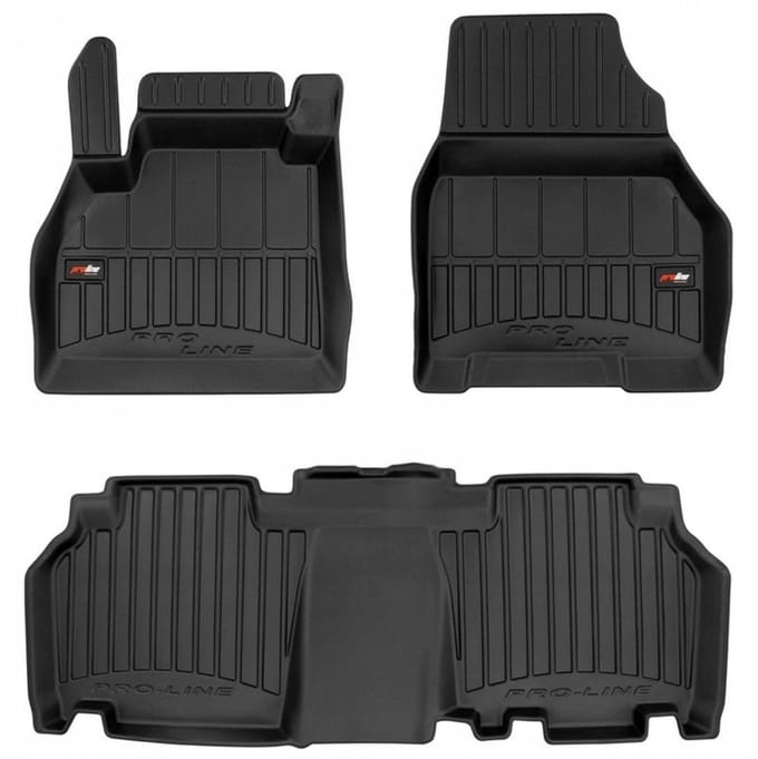 FROGUM Citan - Automatten - Mercedes Citan 2012-2020 automat - 3D rand - Versterkt - Geurloos