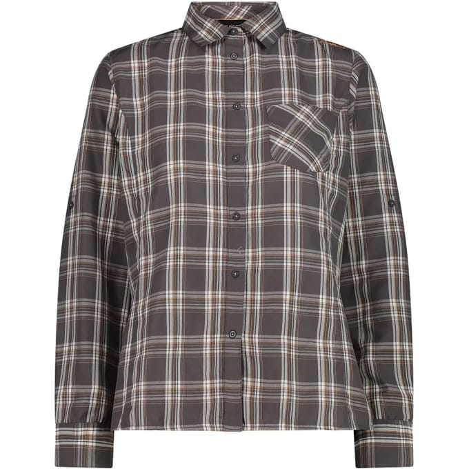 Karakatoen blouse met lange mouwen voor dames CMP