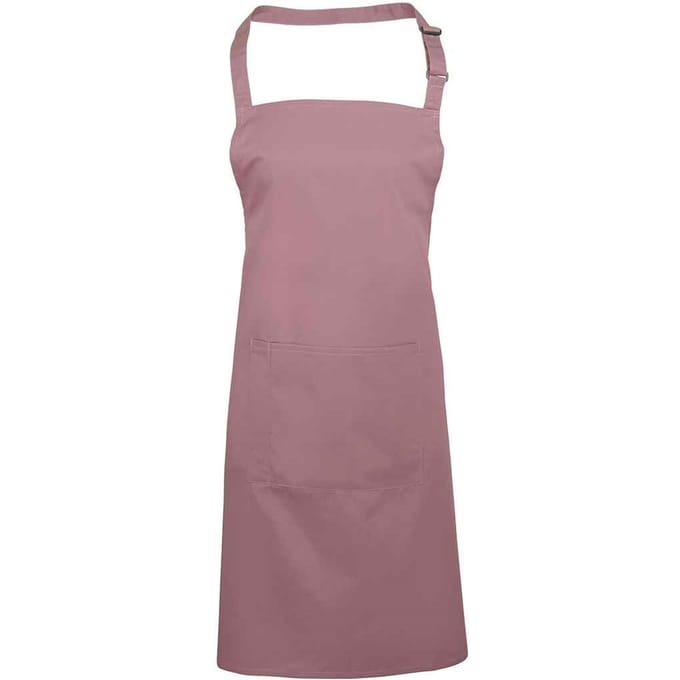 Premier Unisex Volwassenenschort met zakken (Rose)