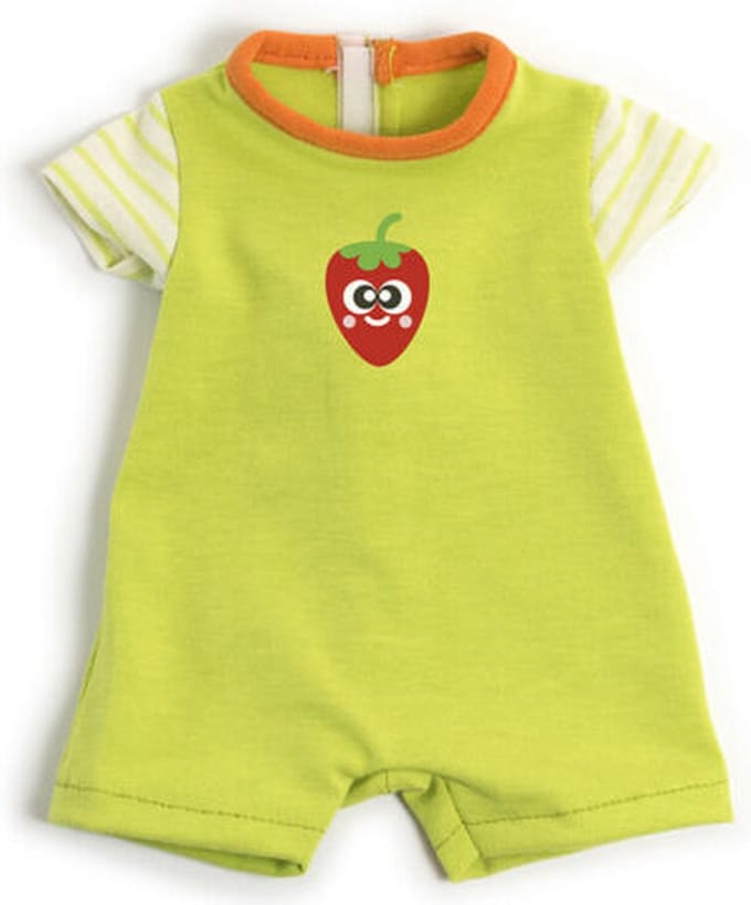 Miniland - Romper met paprika groen (38 cm)