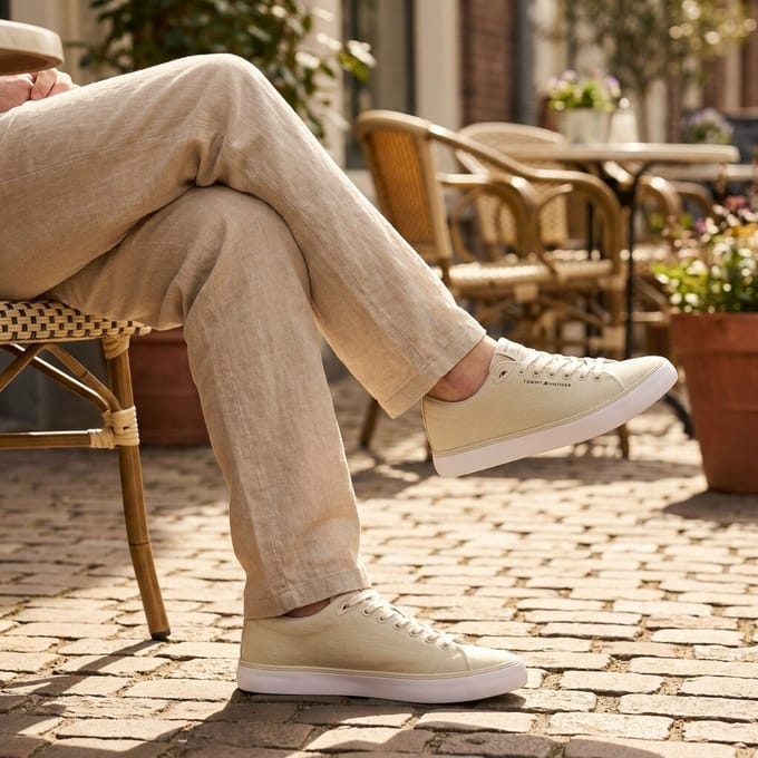 Tommy Hilfiger Tommy Hilfiger Harlen Core II CVS Sneakers beige