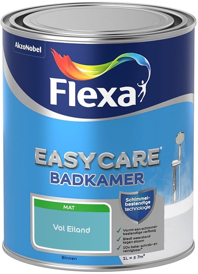Flexa - Easycare Badkamer - Vol Eiland - Mengverf - 1 L