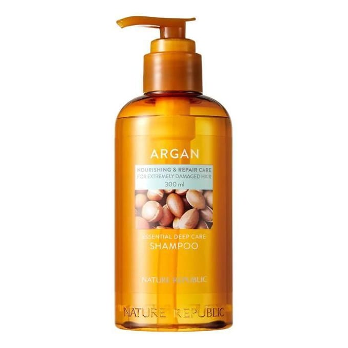 Shampoing Réparateur Hydratant Essentiel à l'Argan Nature Republic