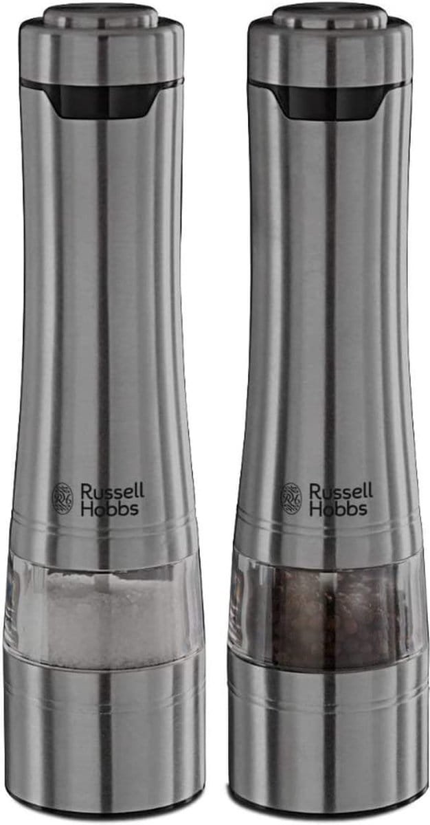Russell Hobbs Peper- en zoutmolen set (elektrische kruidenmolen,)